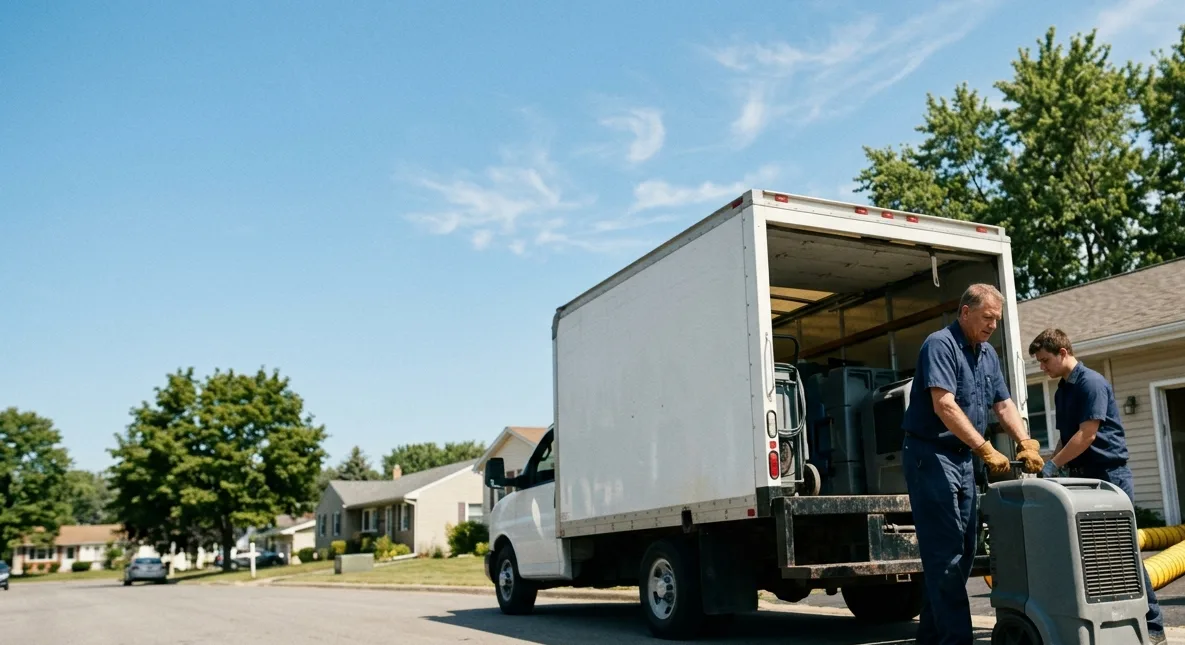 Water Damage Cleanup in Streator, IL near me